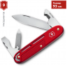 Нож перочинный VICTORINOX SYNERGY ALOX () 93мм красный 0.8216.20